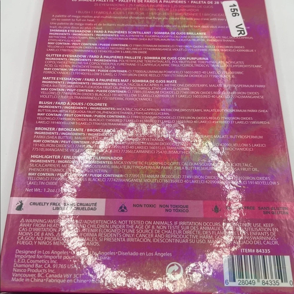 Kozmic Colours Disco Cowgirl Palette